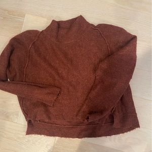 Melrose and market maroon sweater